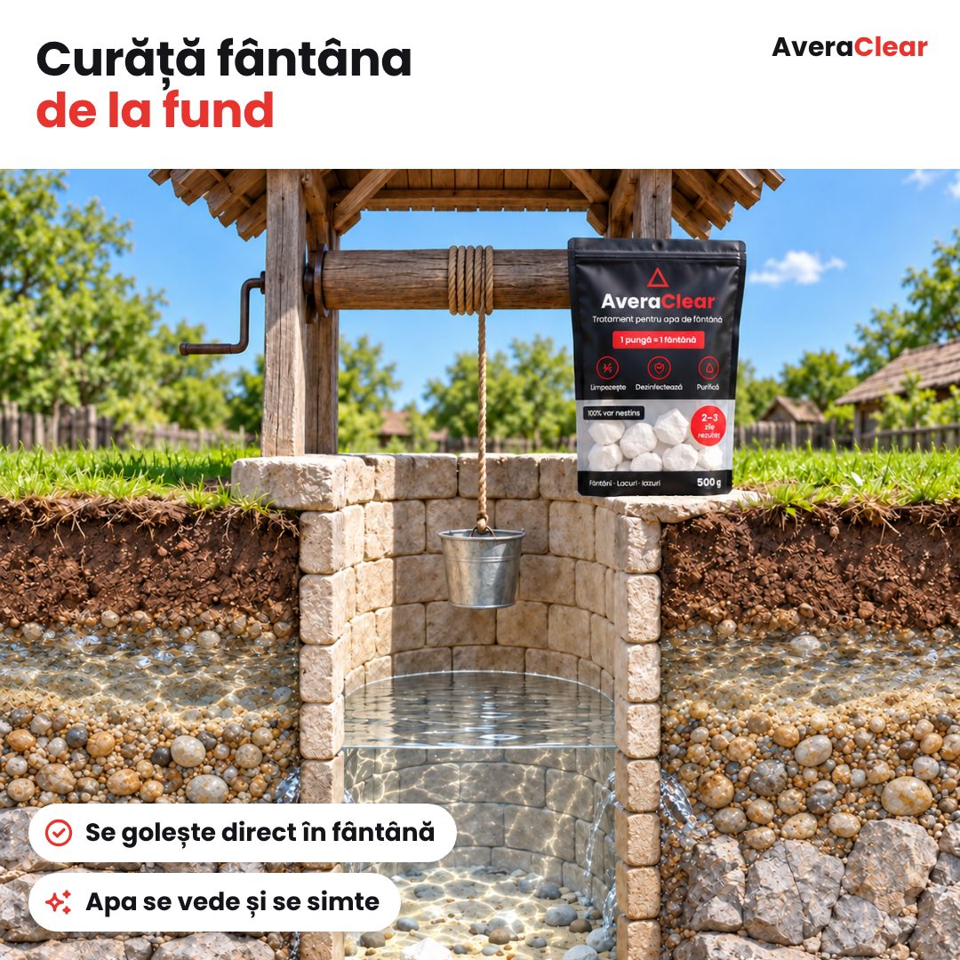AveraClear – Var nestins pentru apa din fântână