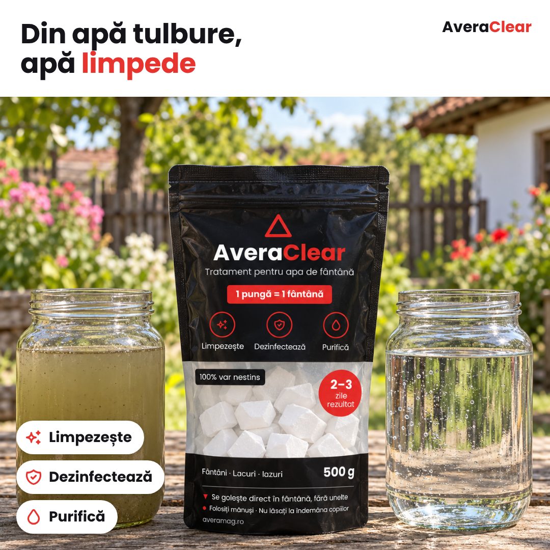 AveraClear – Var nestins pentru apa din fântână