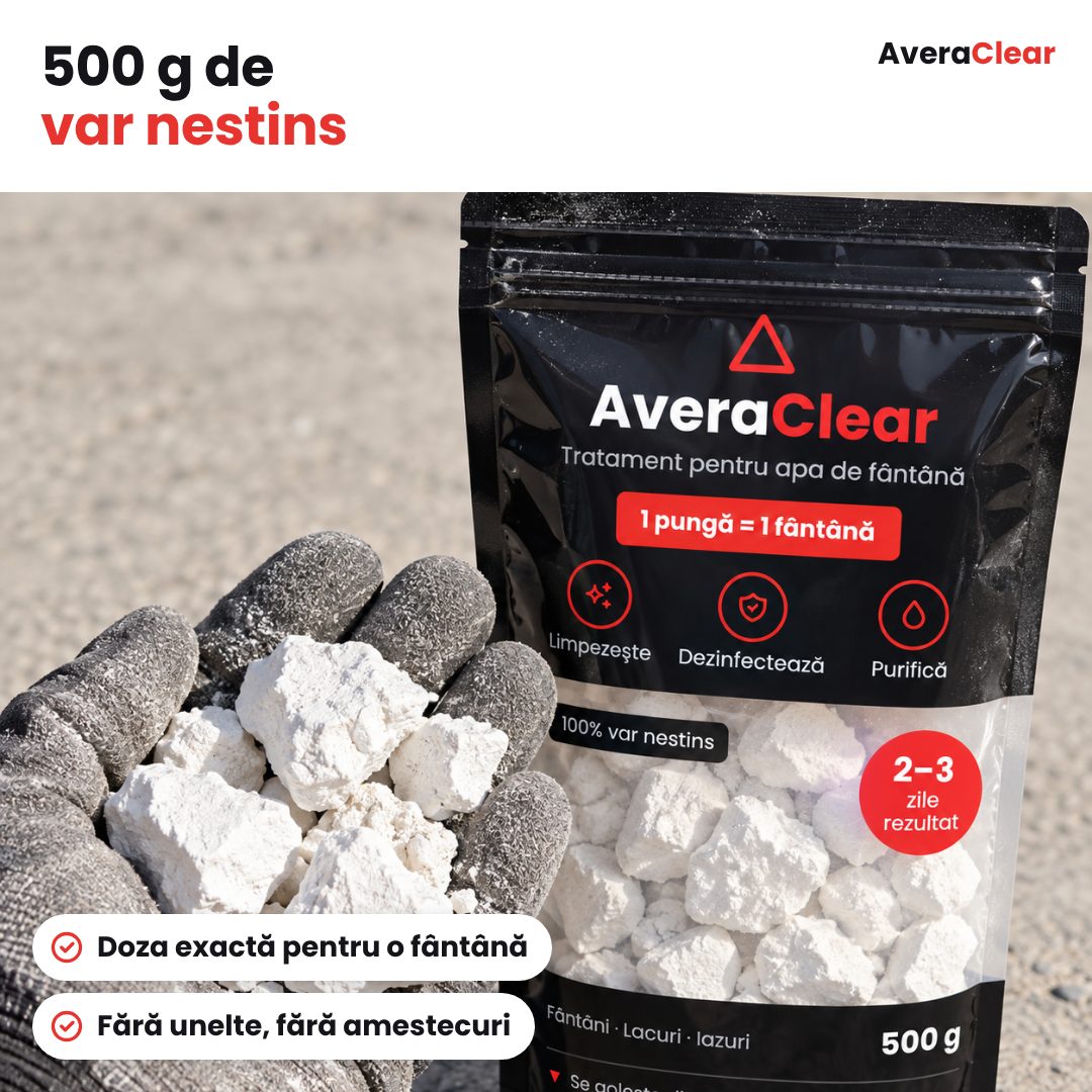 AveraClear – Var nestins pentru apa din fântână