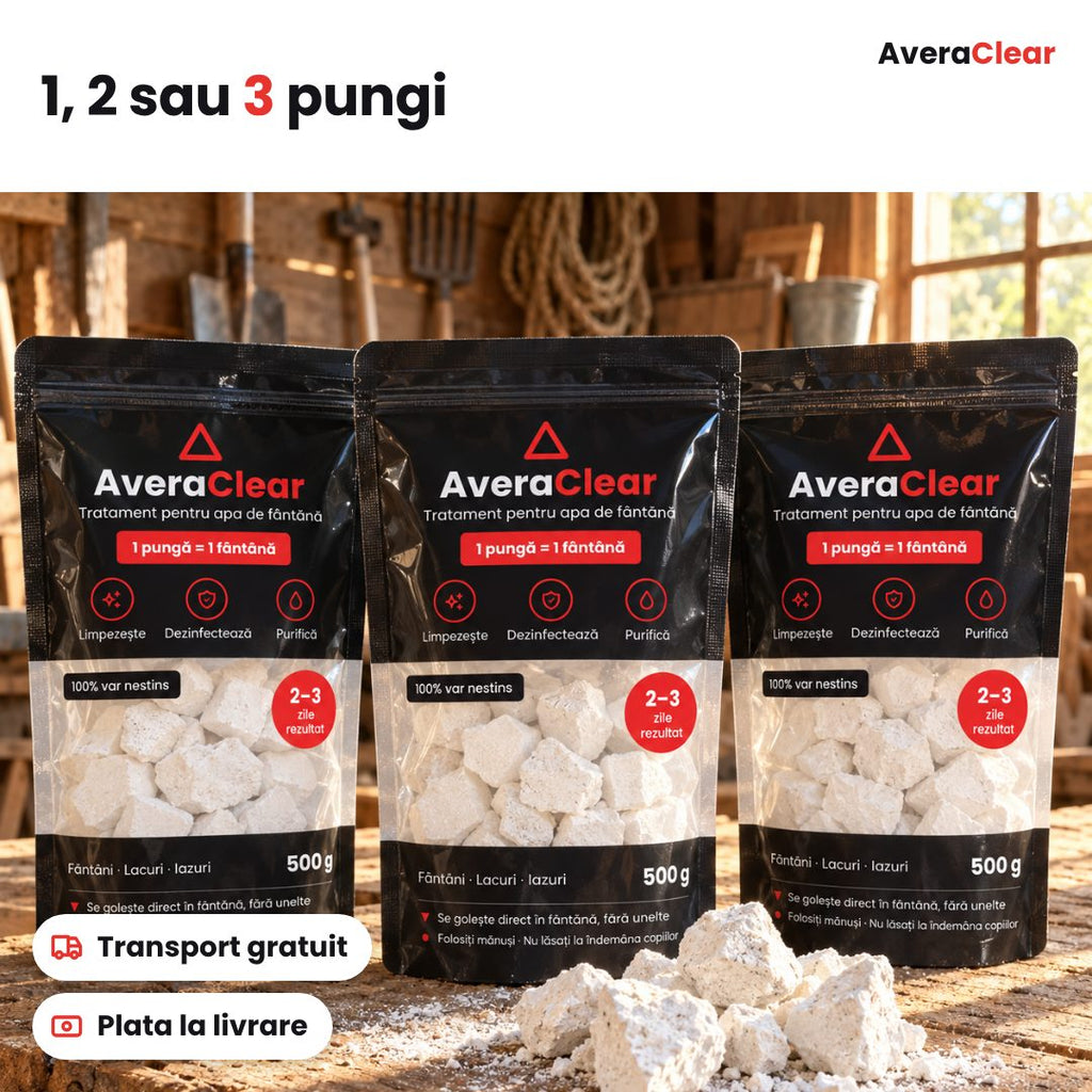 AveraClear – Var nestins pentru apa din fântână